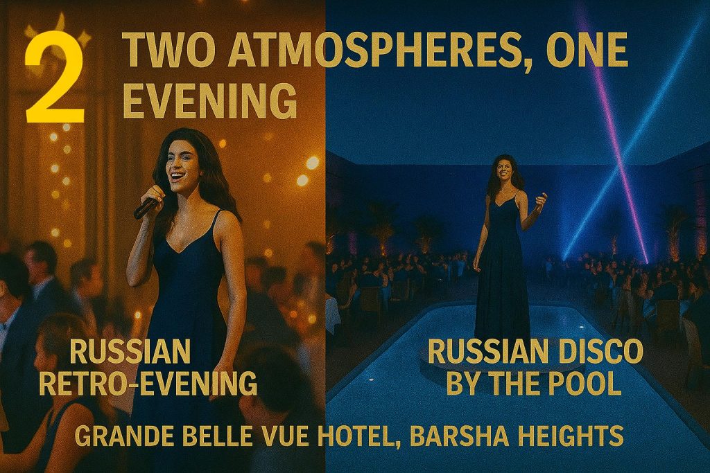 Every Friday in Dubai – Retro Russian dinner, live concert, and show with Princess Lyna